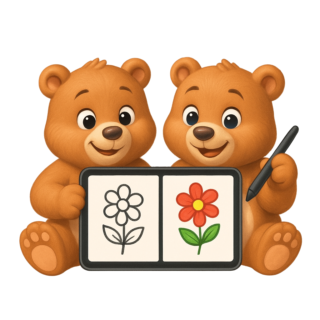 Bears drawing together